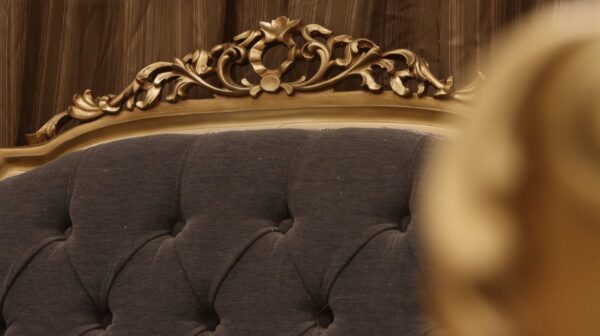 Handmade Gallery Gray Sofa - Image 2