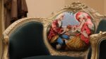 Handmade 3Pcs- Victorian Green Sofa Set 31