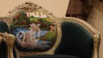Handmade 3Pcs- Victorian Green Sofa Set 28