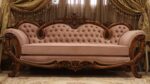 Handmade Hazel Peach Sofa 11
