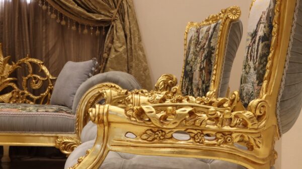 Handmade 5Pcs- Revolution Gray Sofa Set - Image 19