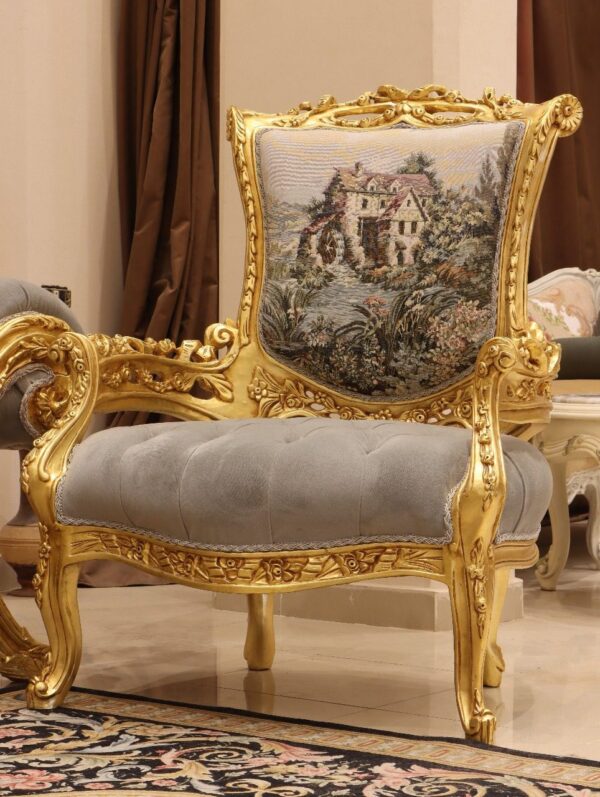 Handmade 5Pcs- Revolution Gray Sofa Set - Image 11