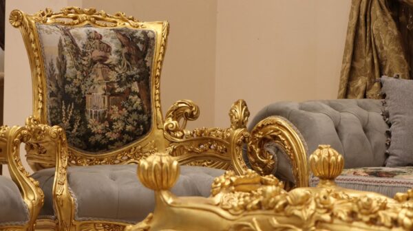 Handmade 5Pcs- Revolution Gray Sofa Set - Image 7