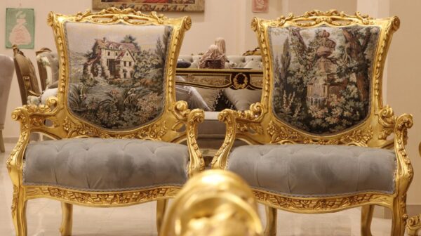 Handmade 5Pcs- Revolution Gray Sofa Set - Image 4