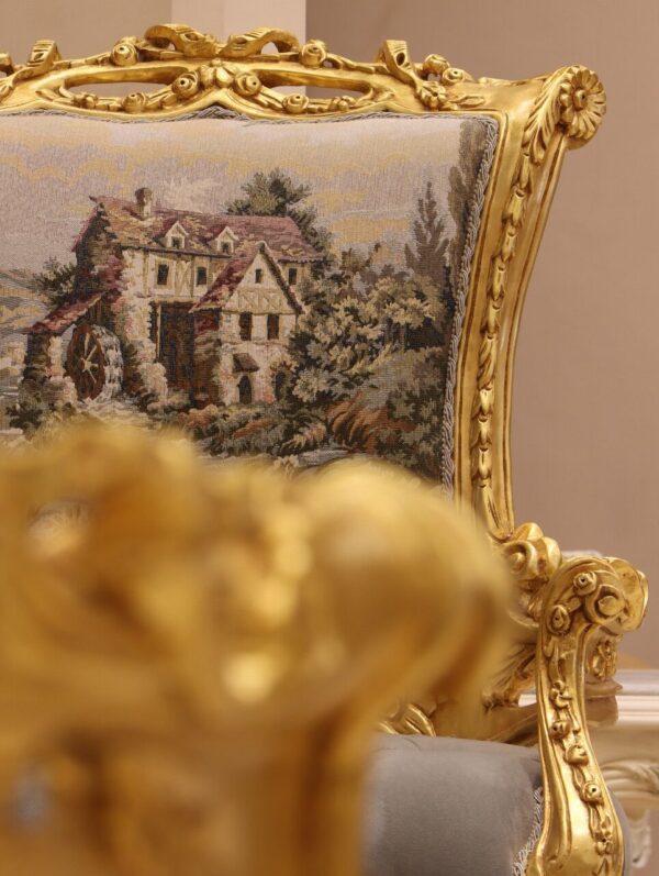 Handmade 5Pcs- Revolution Gray Sofa Set - Image 3