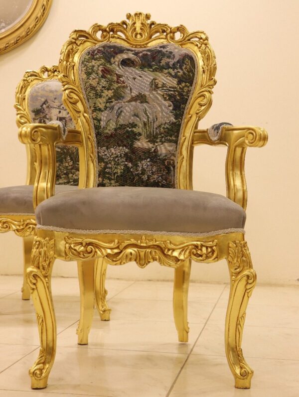 Handmade Revolution Gray Dinning Side Chair - Image 8