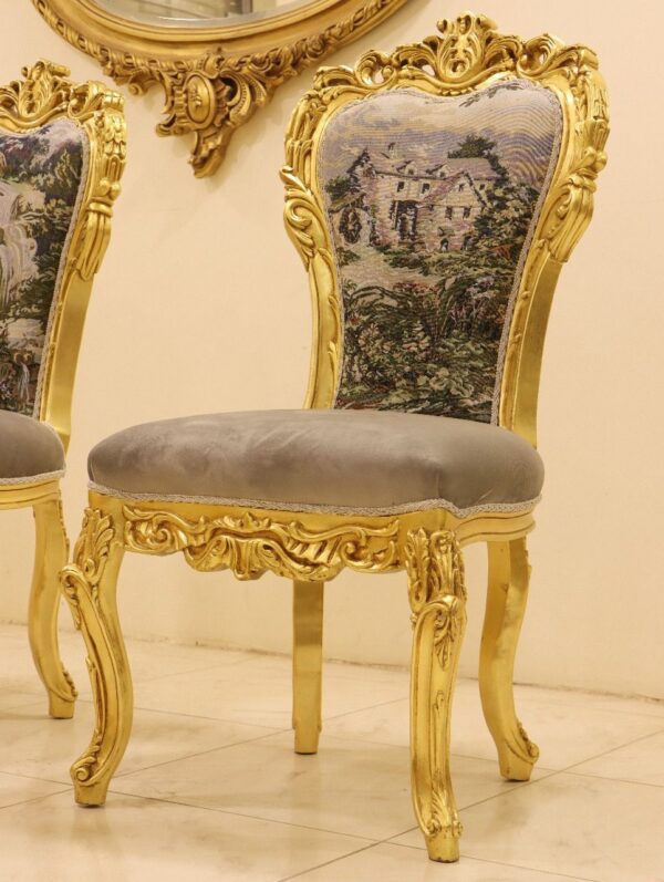 Handmade Revolution Gray Dinning Side Chair - Image 9