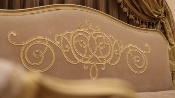 Handmade 5Pcs- Honey Gold Sofa Set - Image 2