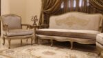 Handmade 5Pcs- Honey Gold Sofa Set Handmade Living Mobilia Cleopatra 17 Handmade 5Pcs- Honey Gold Sofa Set 17