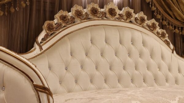 Handmade Lion White Sofa - Image 3