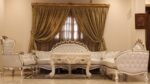 Handmade Lion White Sofa 26