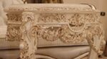 Handmade 3Pcs- Lion White Sofa Set 70
