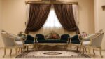 Handmade 3Pcs- Victorian Green Sofa Set 38