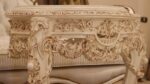 Handmade 3Pcs- Lion White Sofa Set 71