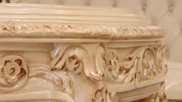 Handmade 3Pcs- Lion White Sofa Set - Image 22