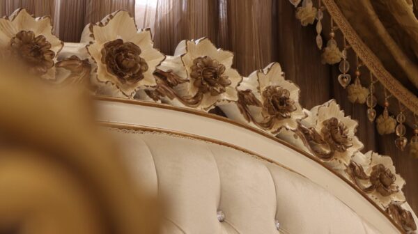 Handmade 3Pcs- Lion White Sofa Set - Image 8