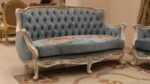 Handmade 4Pcs- Fairuz Mint Green Sofa Set 12