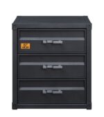 Gunmetal Cargo Chest W/3 Drawers 37957 by ACME 14