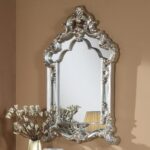Luxury Silver Finish Mirror HD-8908S By Homey Design 7