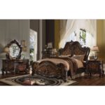 Versailles Panel Bed by ACME 11