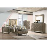 Skylar Bed by ACME Luxury Beds Mobilia Cleopatra 17 Skylar Bed by ACME 17