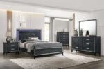 Haiden Bed by ACME Luxury Bedroom Furniture Mobilia Cleopatra 11 Haiden Bed by ACME 11