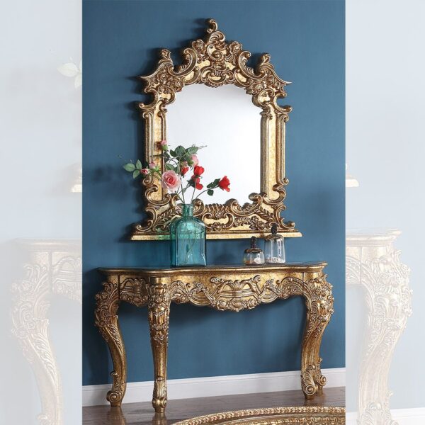 Luxury Gold Mirror HD-328G By Homey Design - Image 2