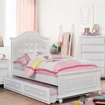 Olivia Youth Bed CM7155WH By Furniture of America