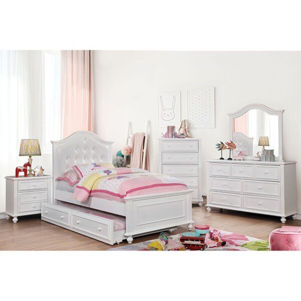 Olivia Youth Bed CM7155WH By Furniture of America 8