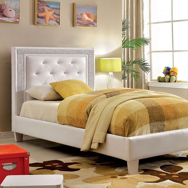 Lianne Youth Bed CM7217WH By Furniture of America