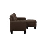 Brown Earsom Sofa by ACME Luxury Living Room Furniture Mobilia Cleopatra 15 Brown Earsom Sofa by ACME 15
