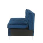 Blue Jaszira Sofa by ACME Luxury Living Room Furniture Mobilia Cleopatra 14 Blue Jaszira Sofa by ACME 14