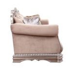 Velvet & Antique Silver Finish Northville Sofa 56930 by ACME 19