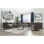 Gillian II Sofa by ACME Luxury Living Room Furniture Mobilia Cleopatra 7 Gillian II Sofa by ACME 7