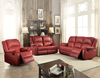 Modern Red Sofa Zuriel 52150