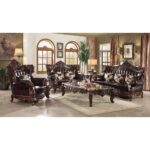 Forsythia Sofa by ACME Luxury Living Room Furniture Mobilia Cleopatra 17 Forsythia Sofa by ACME 17