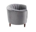 Gray Millephri Sofa by ACME Luxury Living Room Furniture Mobilia Cleopatra 18 Gray Millephri Sofa by ACME 18