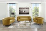 Olive Yellow Millephri Sofa by ACME 15