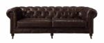Brown Leather Aberdeen Sofa 56590 by ACME Luxury Sofas Mobilia Cleopatra 10 Brown Leather Aberdeen Sofa 56590 by ACME 10