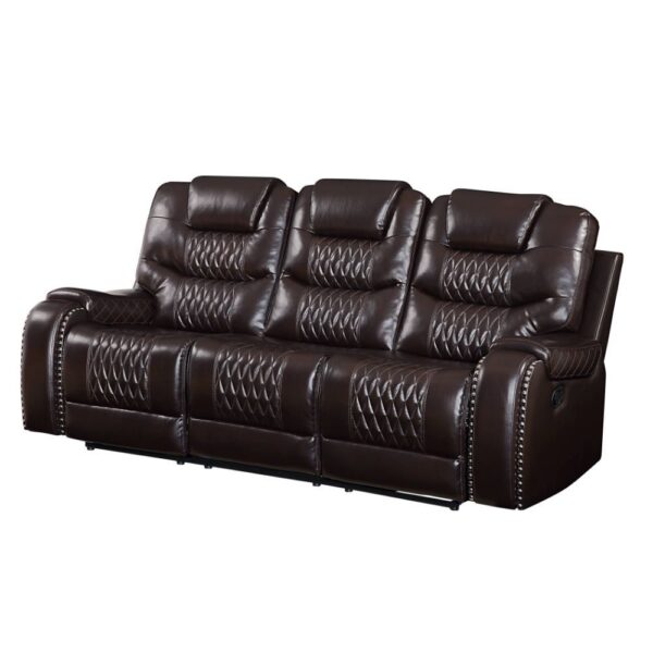 Brown Braylon Sofa by ACME - Image 2