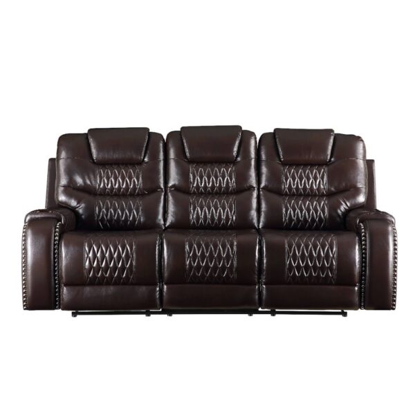 Brown Braylon Sofa by ACME - Image 3