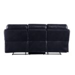 Aashi Navy Leather-Gel Match Sofa by ACME 23