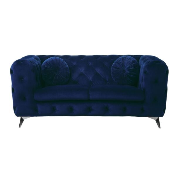 Blue Atronia Loveseat by ACME - Image 3