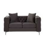 Gillian II Loveseat by ACME Luxury Living Room Furniture Mobilia Cleopatra 16 Gillian II Loveseat by ACME 16