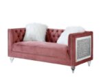 HeiberoII Loveseat by ACME Luxury Living Room Furniture Mobilia Cleopatra 14 HeiberoII Loveseat by ACME 14