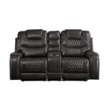 Magnetite Braylon Recliner Loveseat by ACME 14