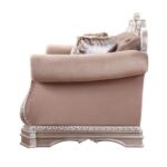 Velvet & Antique Silver Finish Northville Loveseat 56931 by ACME 13
