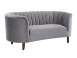Gray Millephri Loveseat by ACME Luxury Living Room Furniture Mobilia Cleopatra 14 Gray Millephri Loveseat by ACME 14