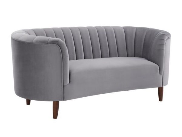 Gray Millephri Loveseat by ACME 9