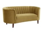 Olive Yellow Millephri Loveseat by ACME Luxury Living Room Furniture Mobilia Cleopatra 14 Olive Yellow Millephri Loveseat by ACME 14